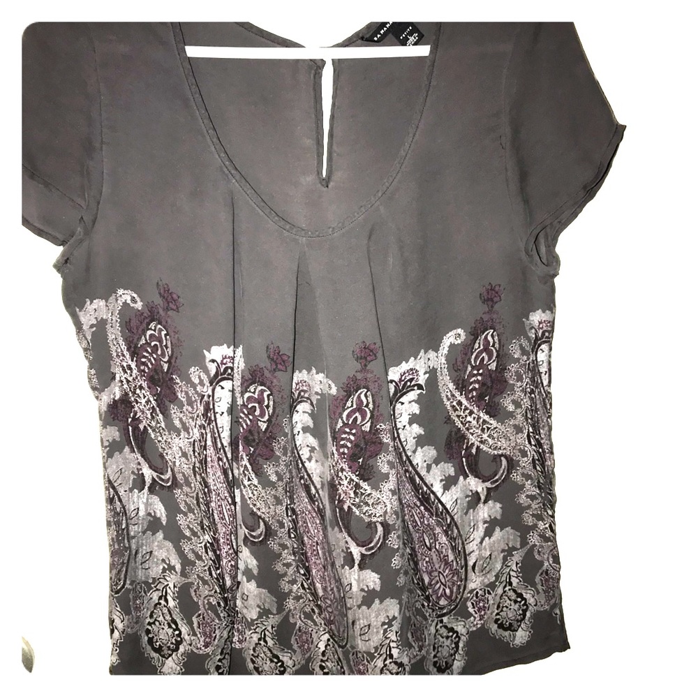 Banana Republic silky short sleeve top